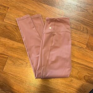 Zella Pink High-Waisted Leggings